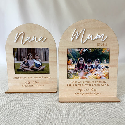 Mother's Day Arch Photo Frame