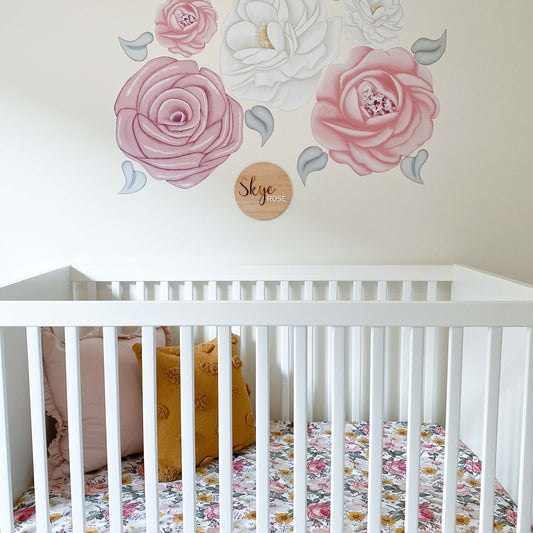 3D Round Name Plaque