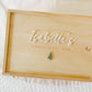 Personalised Wooden Memory Keepsake Box