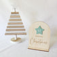 Wooden Christmas Countdown Plaque