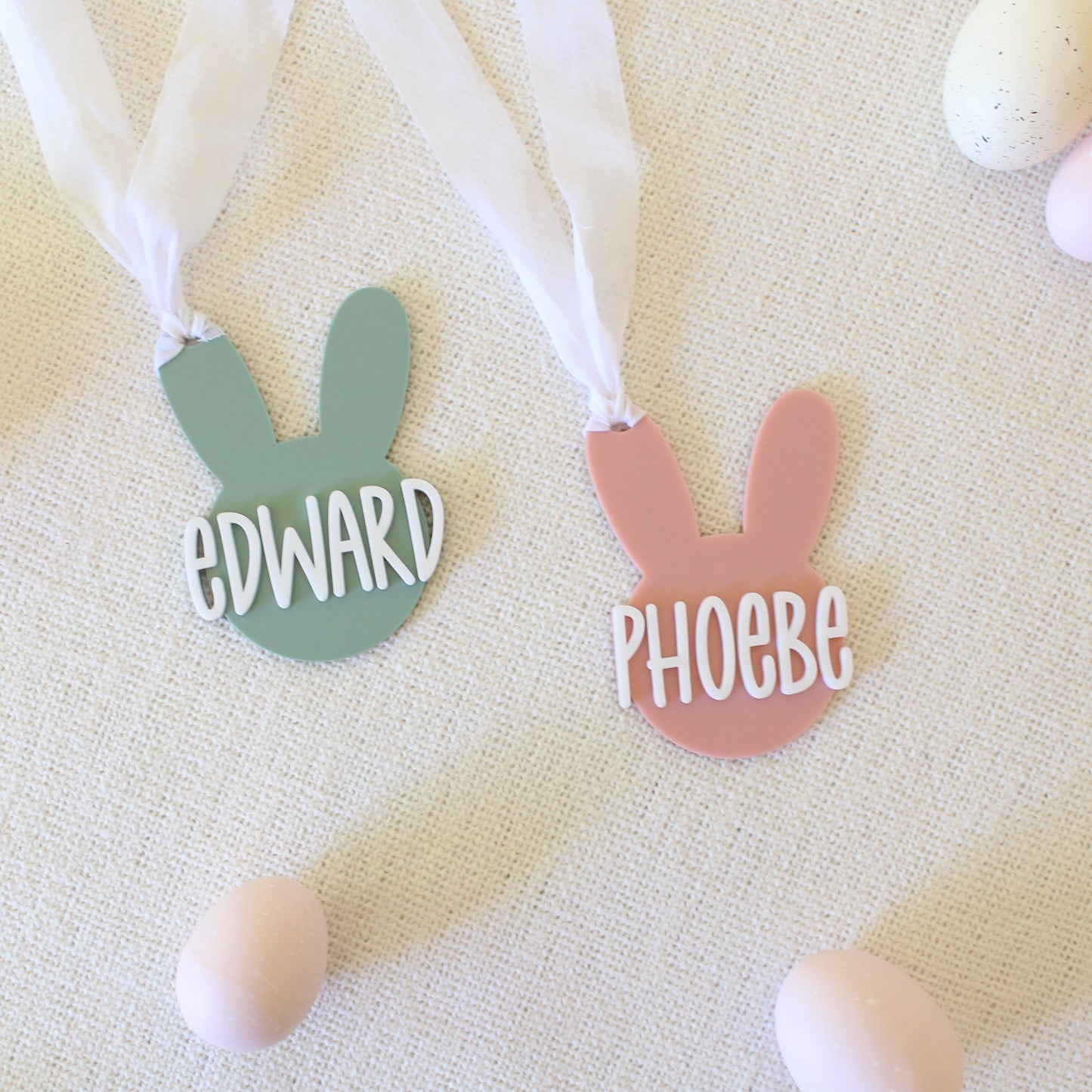 Personalised Easter Bunny Tag