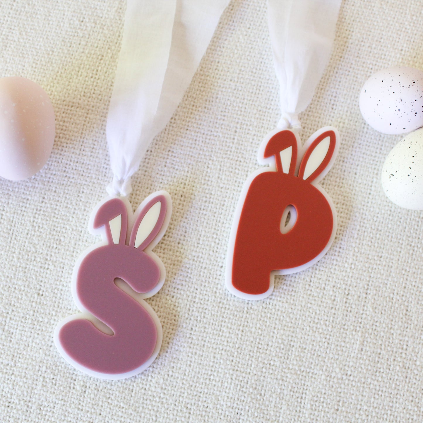 Initial Easter Tag