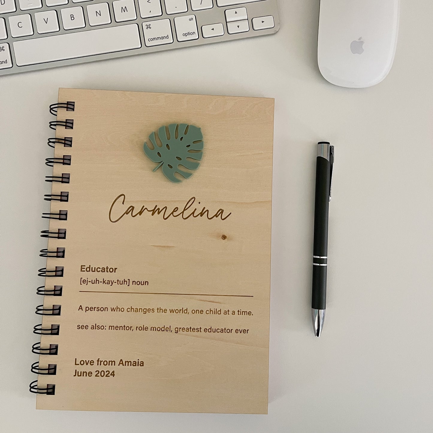 Personalised Notebook - Teacher/Educator