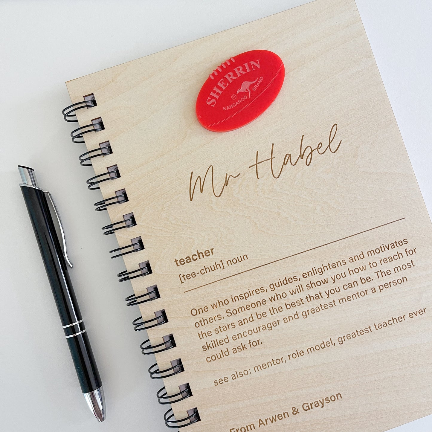 Personalised Notebook - Teacher/Educator