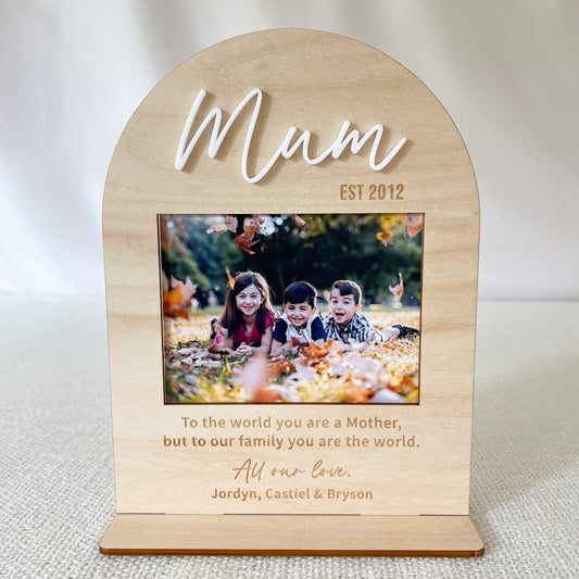 Mother's Day Arch Photo Frame