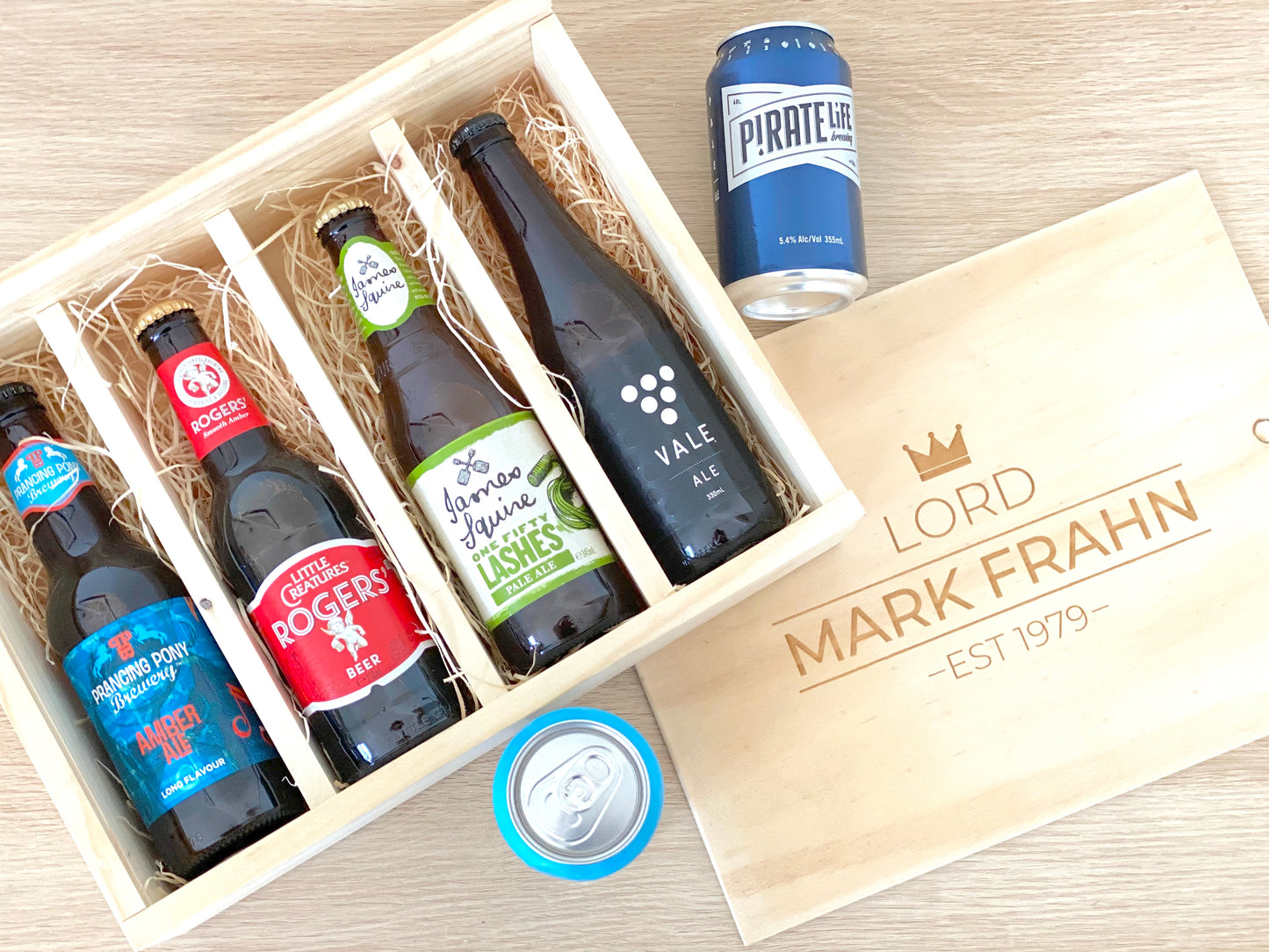 Beer Wine Spirit Wooden Box