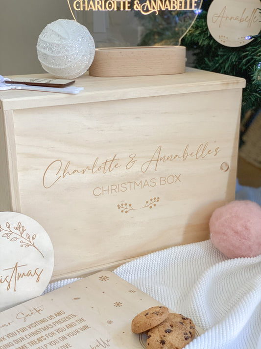 Personalised Wooden Memory Keepsake Box