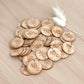 Custom Circle Wooden Tags