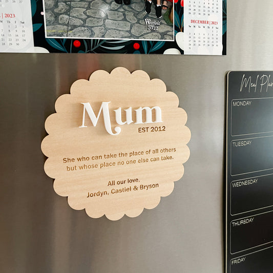 Personalised Mother's Day Plaque