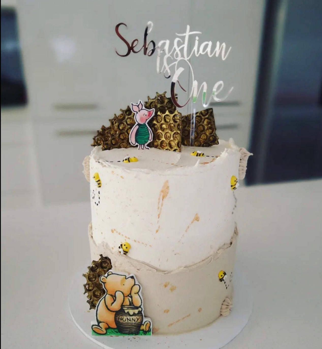 Name and Age Cake Topper