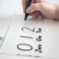 Write and Wipe Tracing Board - Alphabet, Numbers & Name