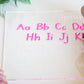 Write and Wipe Tracing Board - Alphabet, Numbers & Name