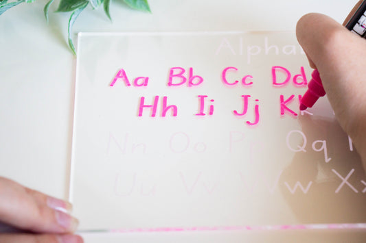 Write and Wipe Tracing Board - Alphabet, Numbers & Name