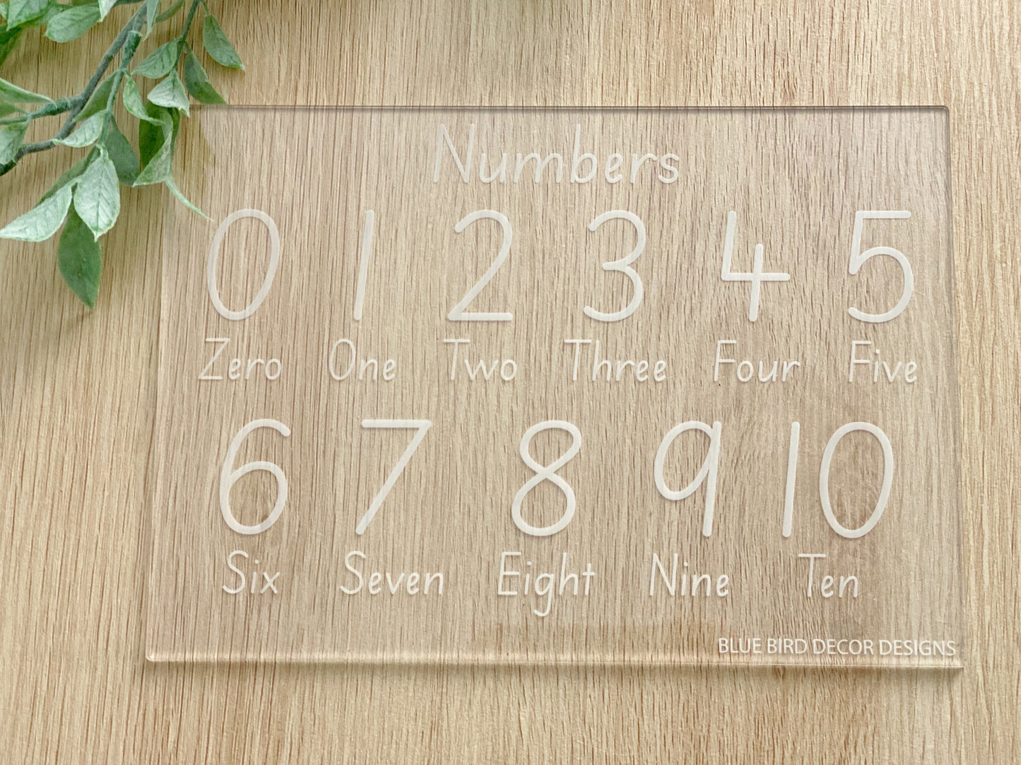 Write and Wipe Tracing Board - Alphabet, Numbers & Name